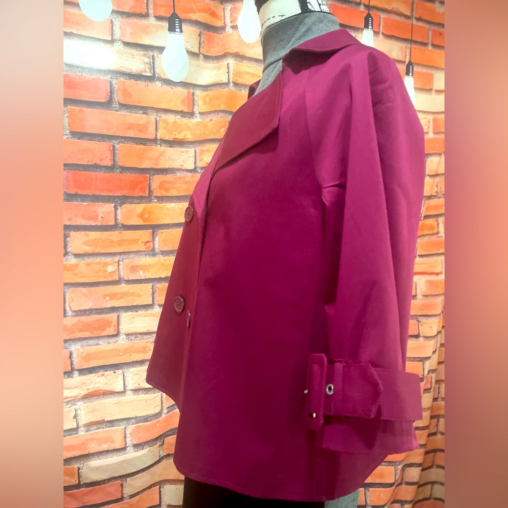 NWT Spiegel Lined Satin Jacket